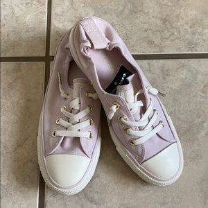 Converse Shoreline sneakers in barely rose